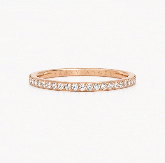 half eternity pinky ring