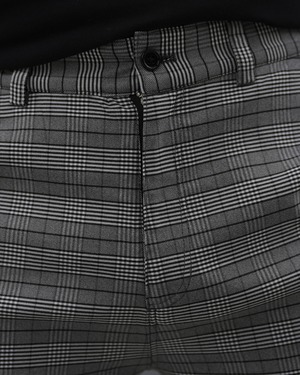 BELINDA ORIGINAL CHECK SLACKS【BB25028】