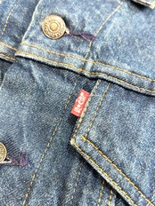 80s Levi’s 70506 DENIM JACKET MADE IN USA Size 42