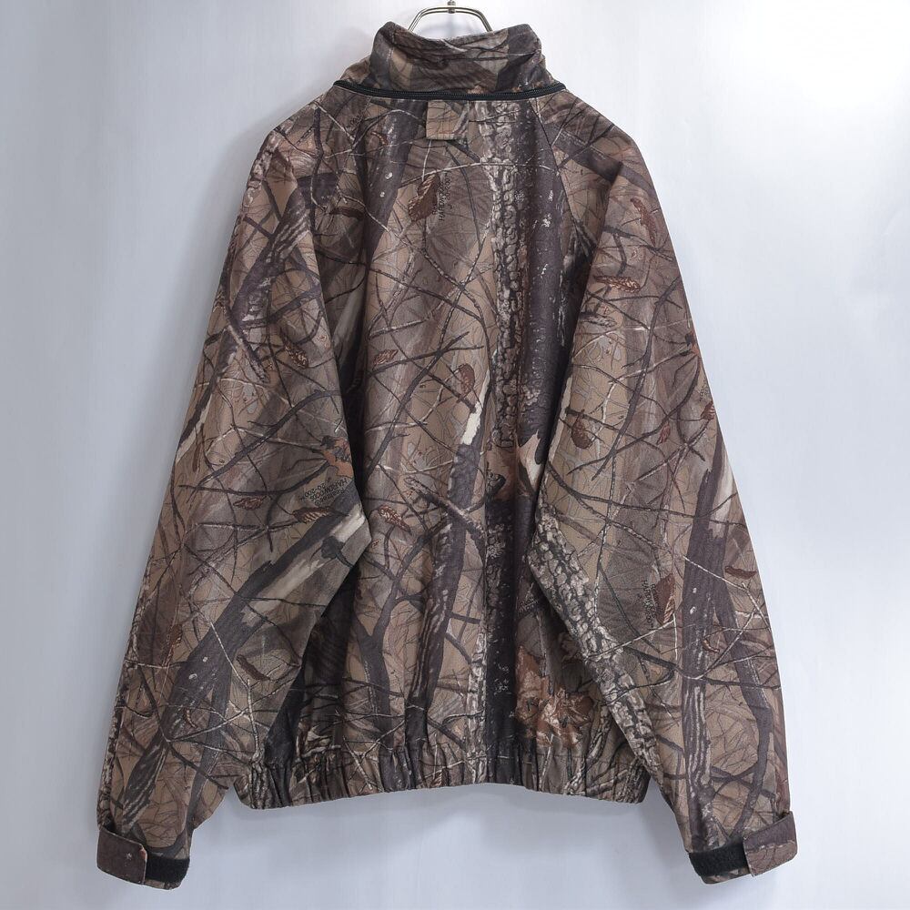 90s～ SCENTBLOCKER リアルツリーカモ柄 スタンドネック