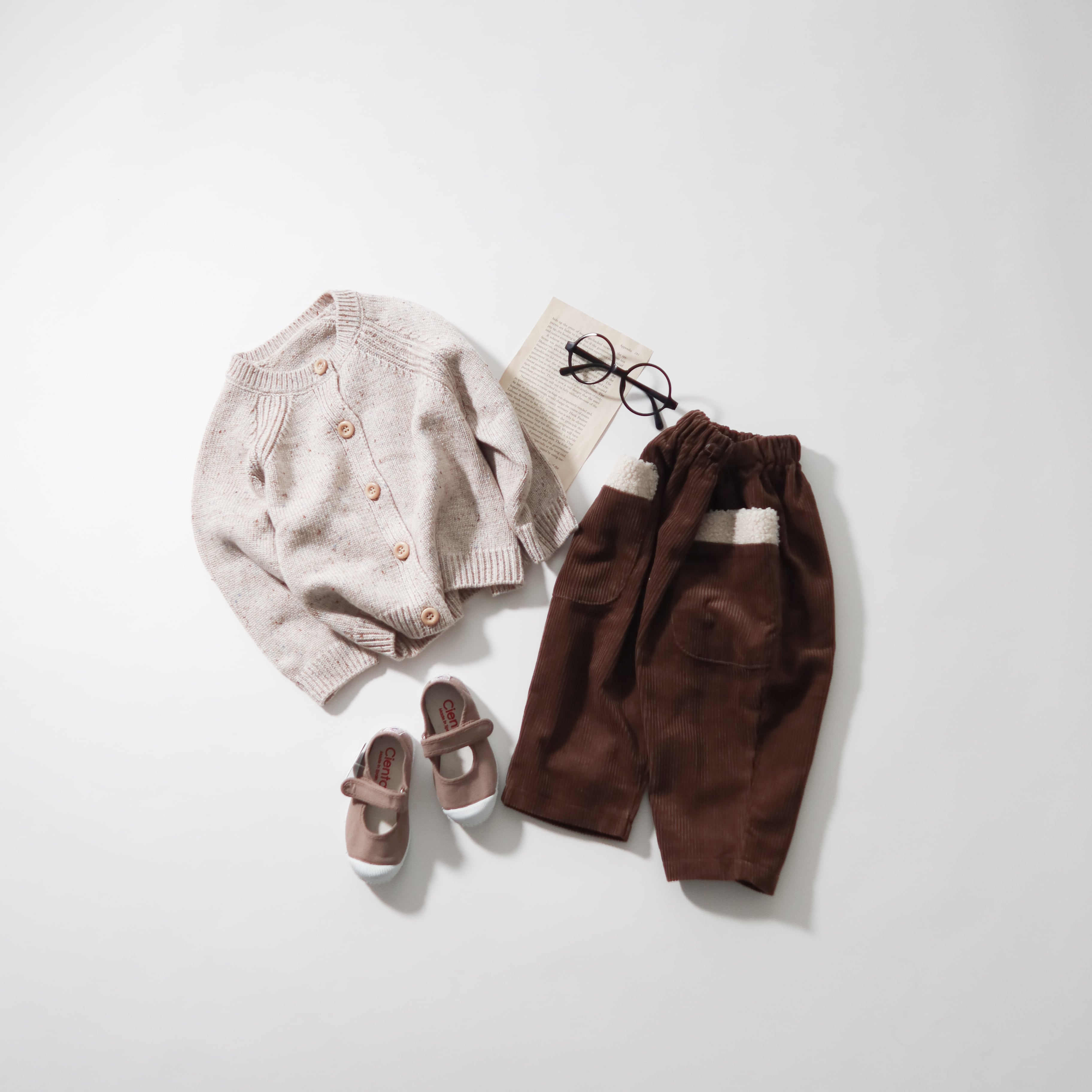 コーデュロイボアポケットパンツ | 韓国子供服 Bisque -びすく-