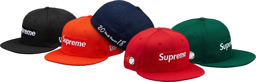 2018fw SUPREME NEW ERA black 7-3/8