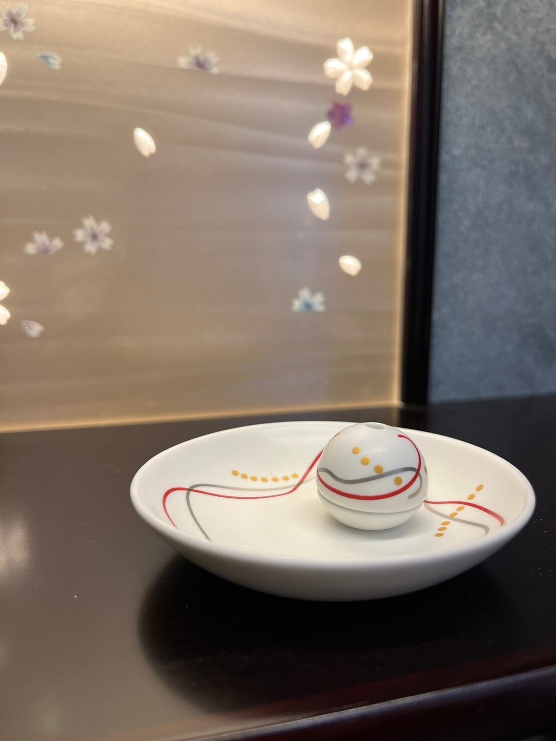 華かんざし 白妙 香立付き香皿 | houjubutudan