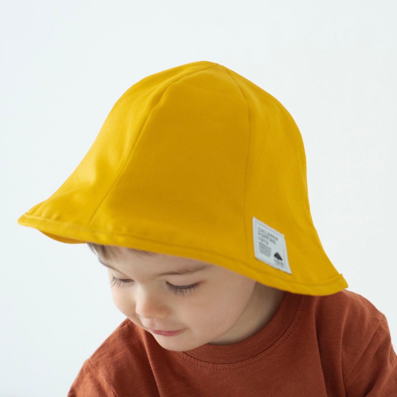 チューリップハット【イエロー】48cm 全10色 推奨年齢1歳〜5歳