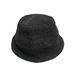 NOROLL / RAFFIA BUCKET HAT BLACK