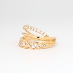 ダイヤモンド デザインリング K18 / 0.500ct