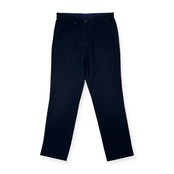 Papas パパス ピケ風 コットン パンツ ストレッチ ボトムス サイズ 50 (L) /メンズ/ネイビー/薄手