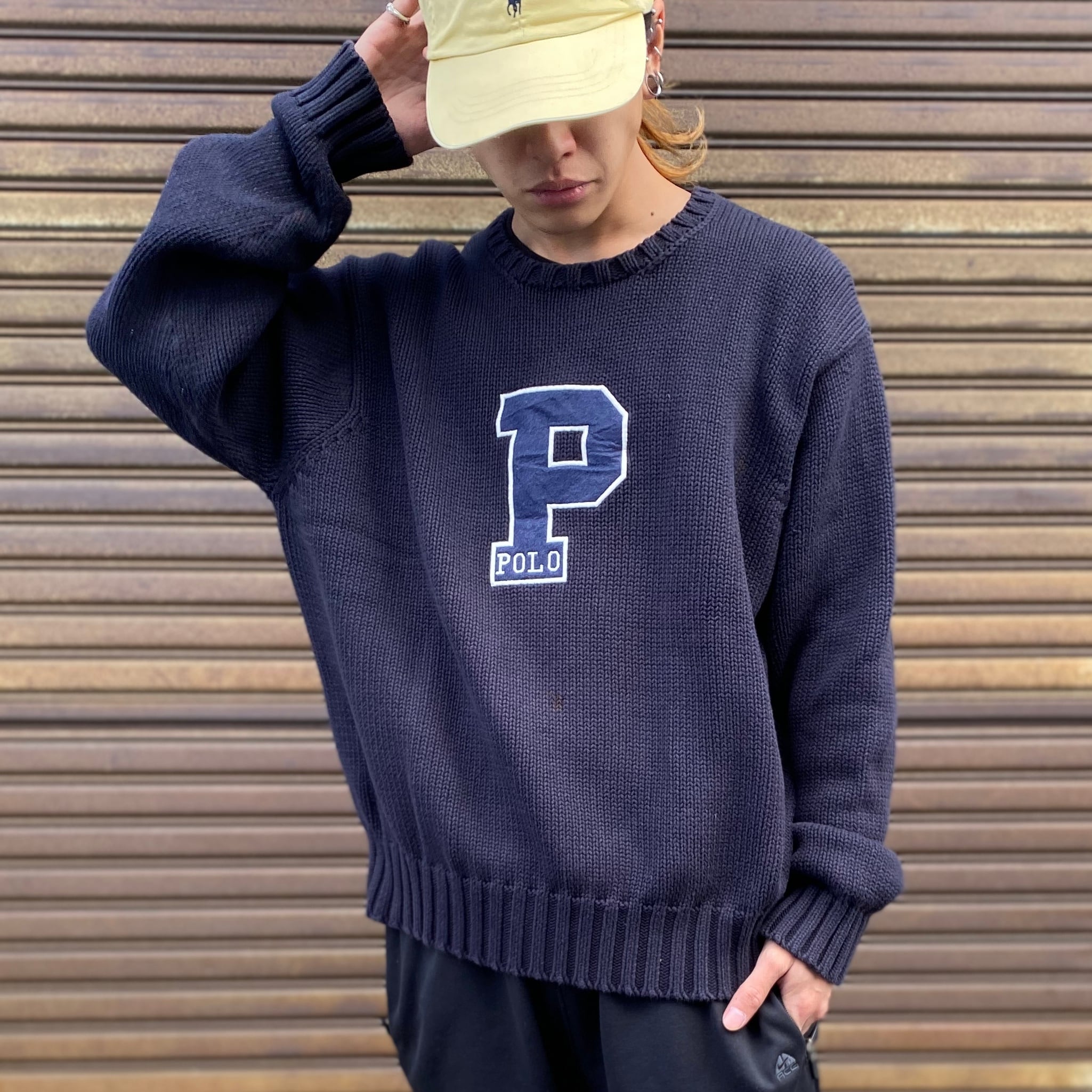 Polo by Ralph Lauren ポロバイラルフローレン Pワッペン コットン