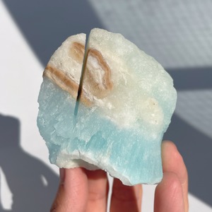 カリビアンブルーカルサイト 原石04◇Caribbian Blue Calcite◇天然石・鉱物・パワーストーン