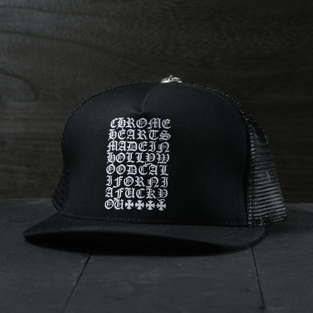 CHROME HEARTS クロムハーツ アパレル キャップ】トラッカーキャップ
