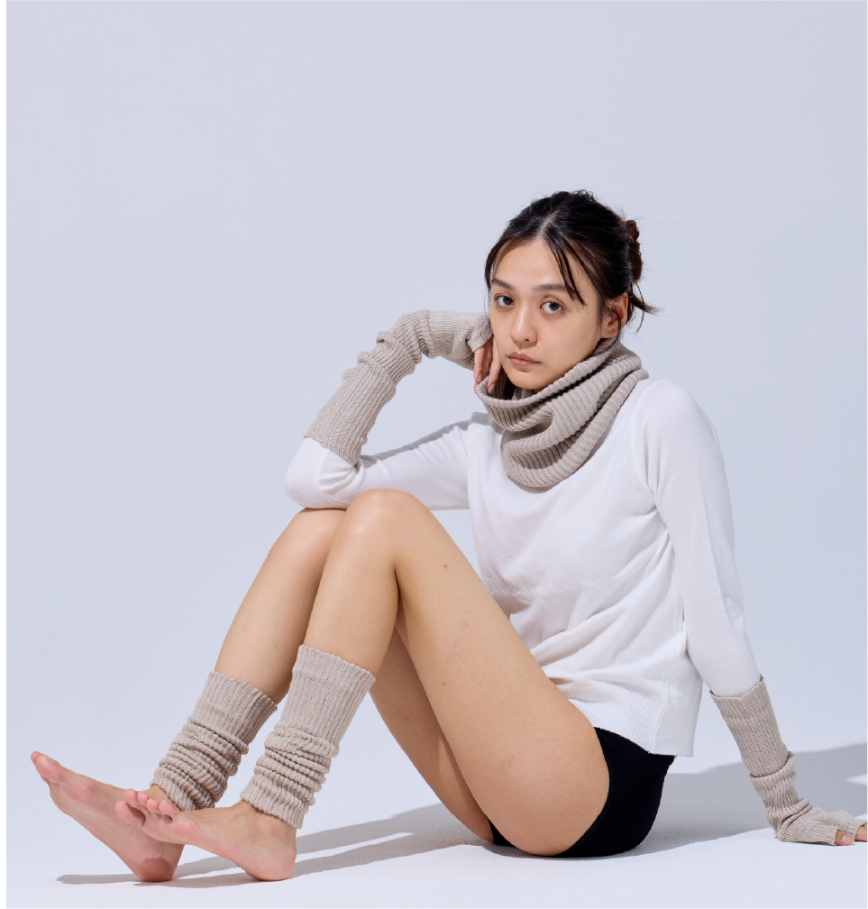 光電子 ネックウォーマー シルク プウアボーテ | Blossom