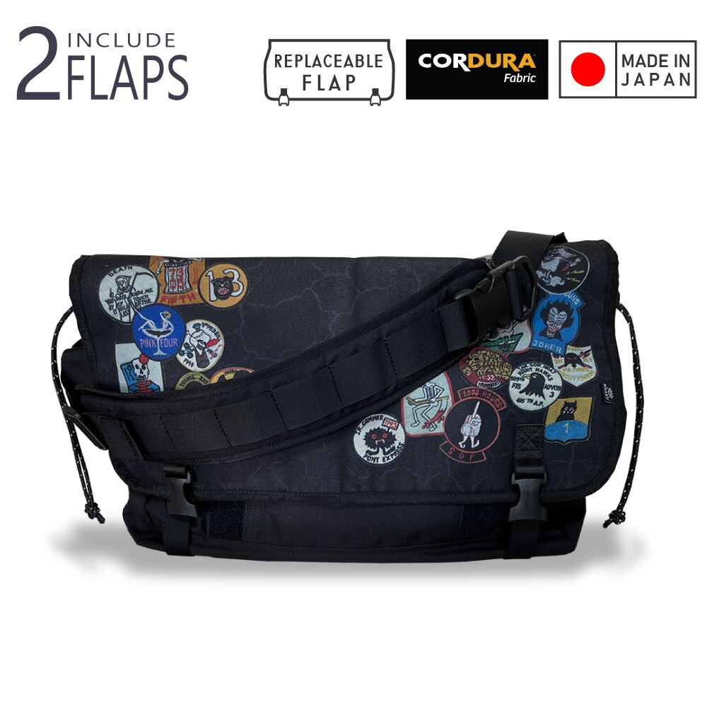 REstock】“Faceless”+“Vintage W.A.P Veil” Messenger Bag | VEILED JAPAN