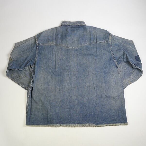 Saint Michael 23AW DENIM SHIRT M デニムシャツ