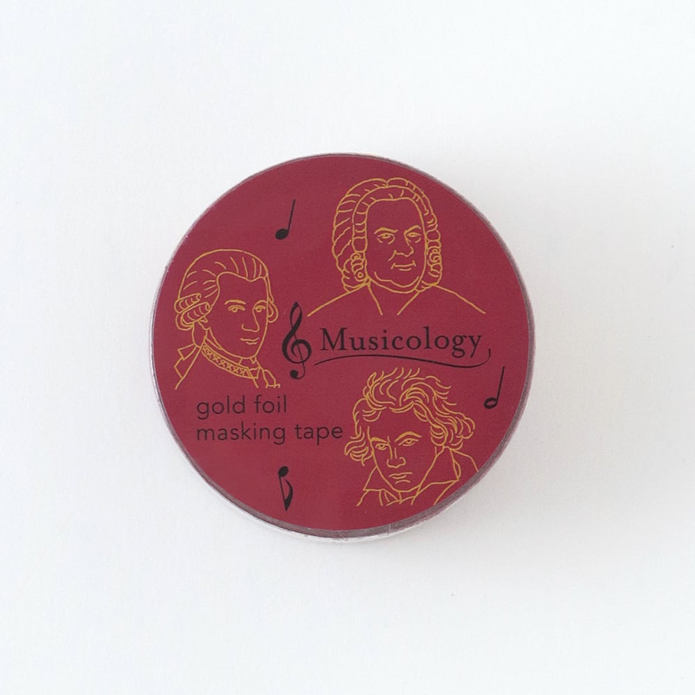 マスキングテープ (新品&中古) #4643マークス クリスマス 音符 楽譜