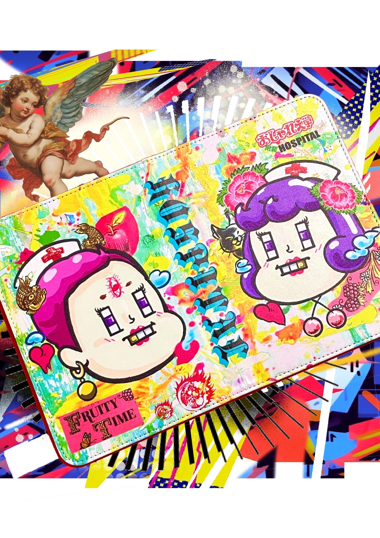㊗️再販❣️ミキボボマルチケース✨＋ペンデュラムストーンチャーム＆オリジナルペットボトルホルダｧｧｧ❕❕❕