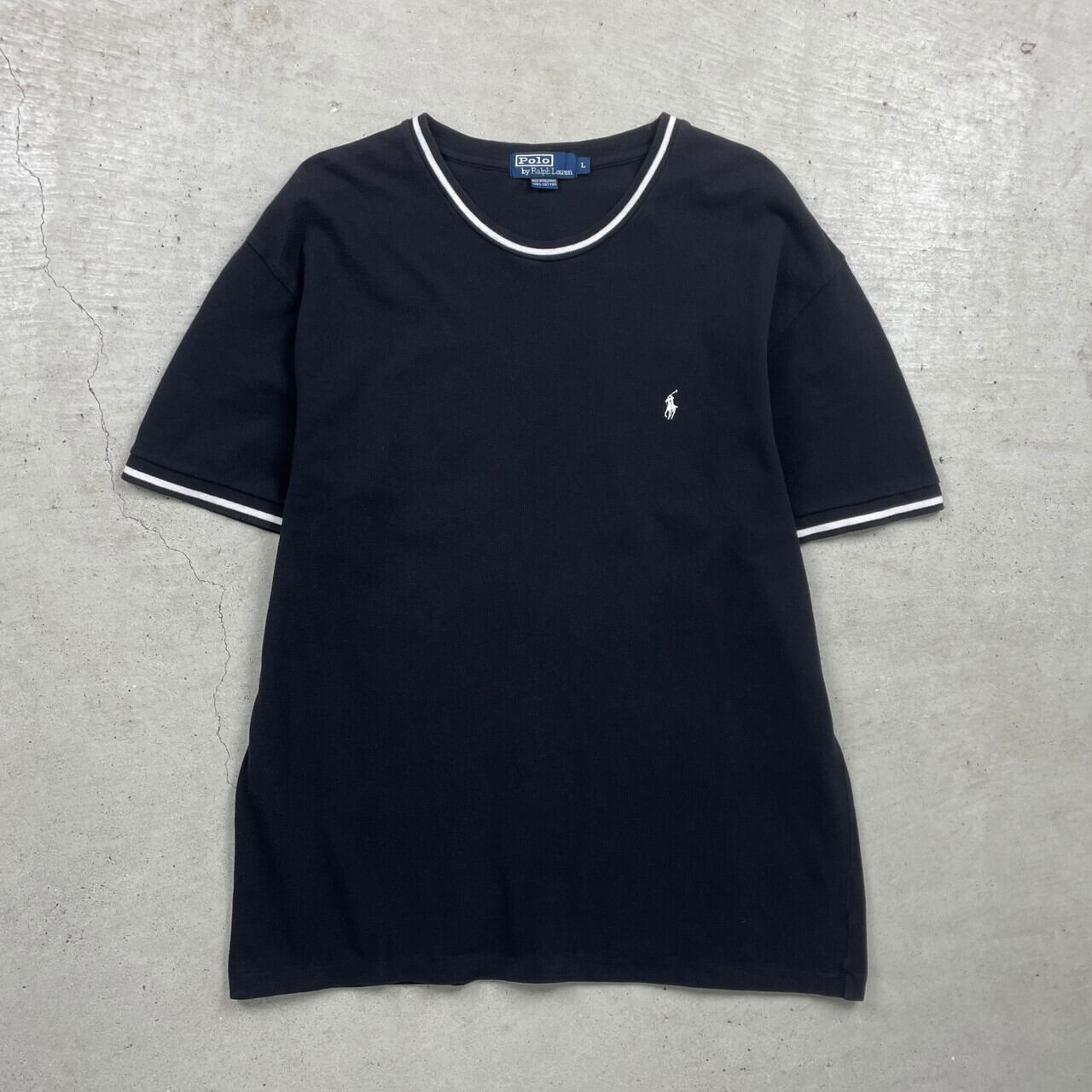 Polo by Ralph Lauren オールドラルフローレン 鹿の子 Tシャツ メンズL 