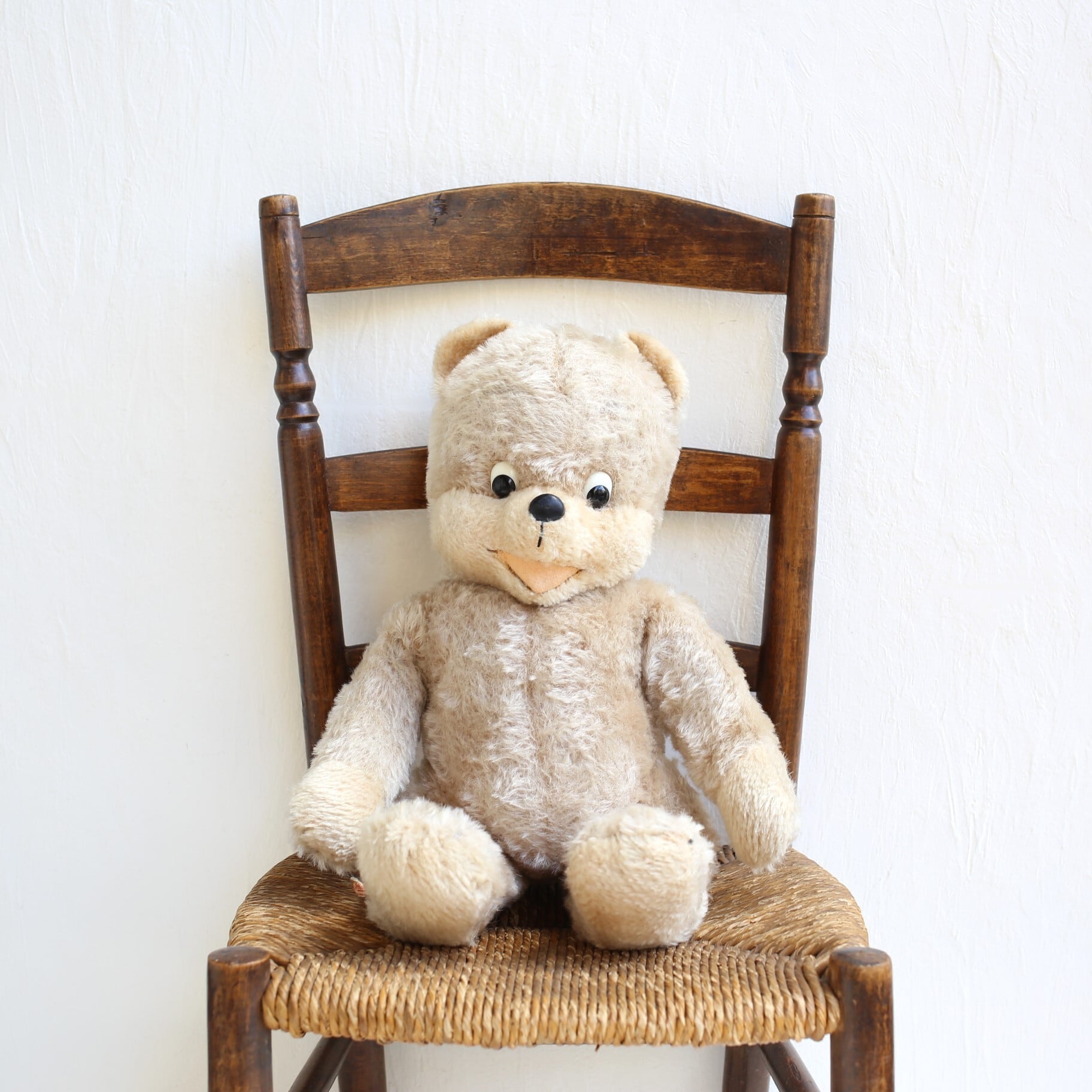 ドイツ アンティーク ヴィンテージ Schuco シュコー bigo-bello ビゴベロ クマ 約42cm N-05321