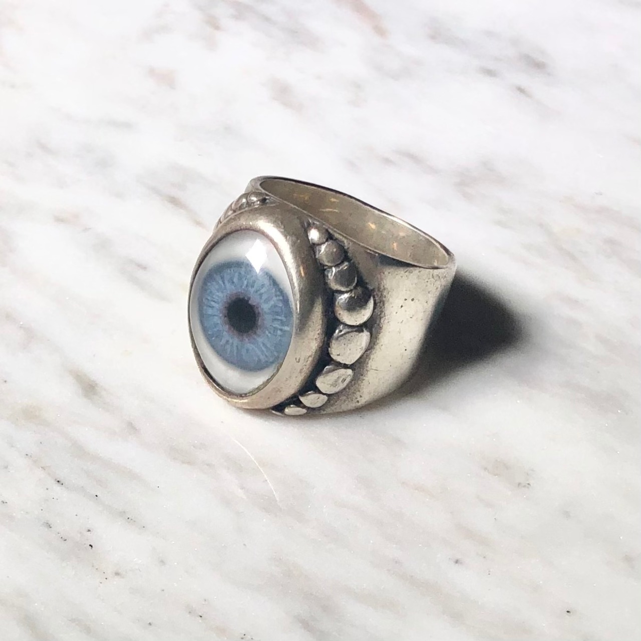 CRAZY PIG silver ring 