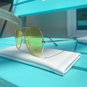 UV99％CUT★LIFE is ティアドロップイエローサングラス ケース付¥4990(￥5489)