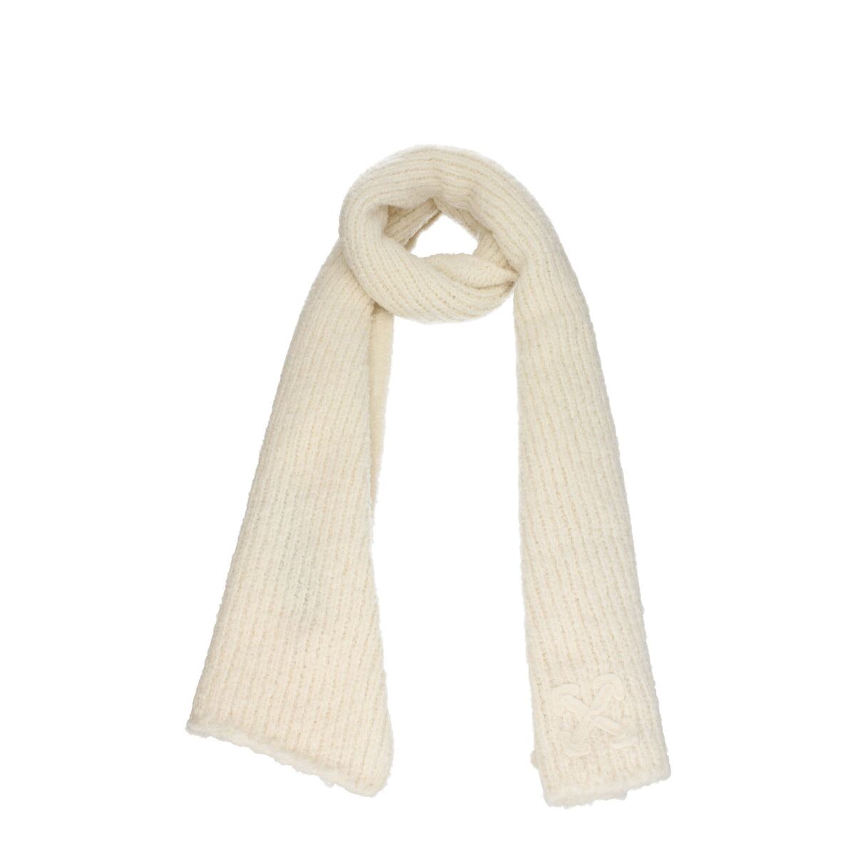 【新品】OFF-WHITE オフホワイト メンズ スカーフ ウール ベージュ OMMA036KNI0010303