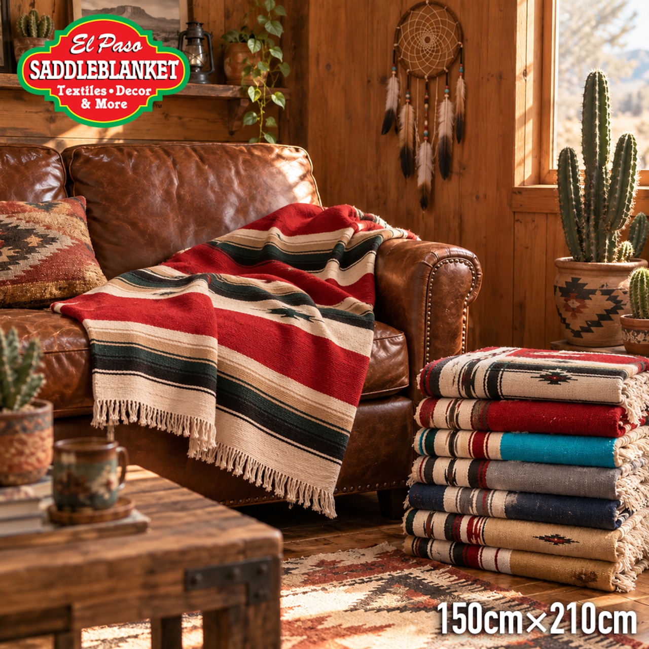 エルパソEl Paso ダイヤモンドセンターブランケットFalsa Blanket