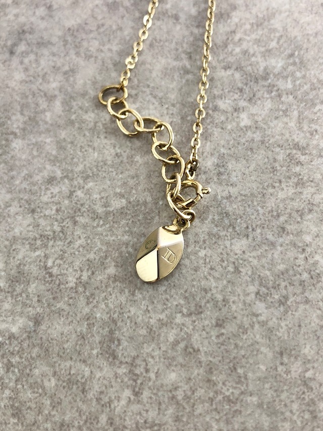 Christian Dior クリスチャン ディオール ネックレス ゴールド CDロゴ vintage ヴィンテージ オールド cdhu6c