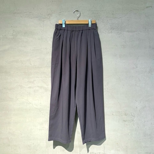【evam eva】cotton tuck wide pants/E261T060