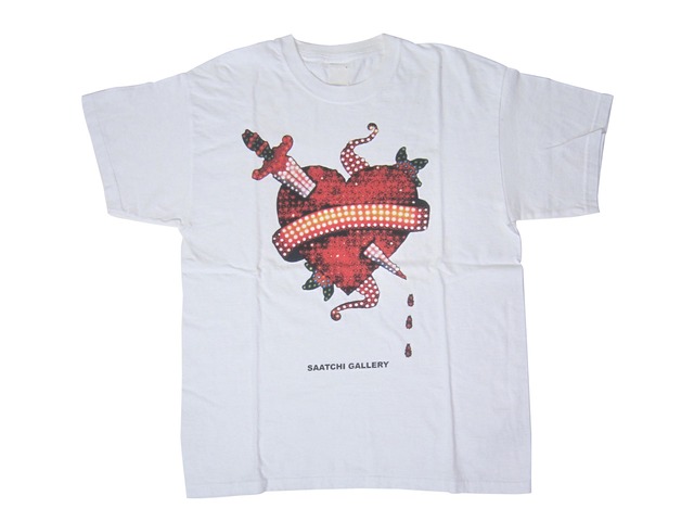 saatch gallery heart Tシャツ