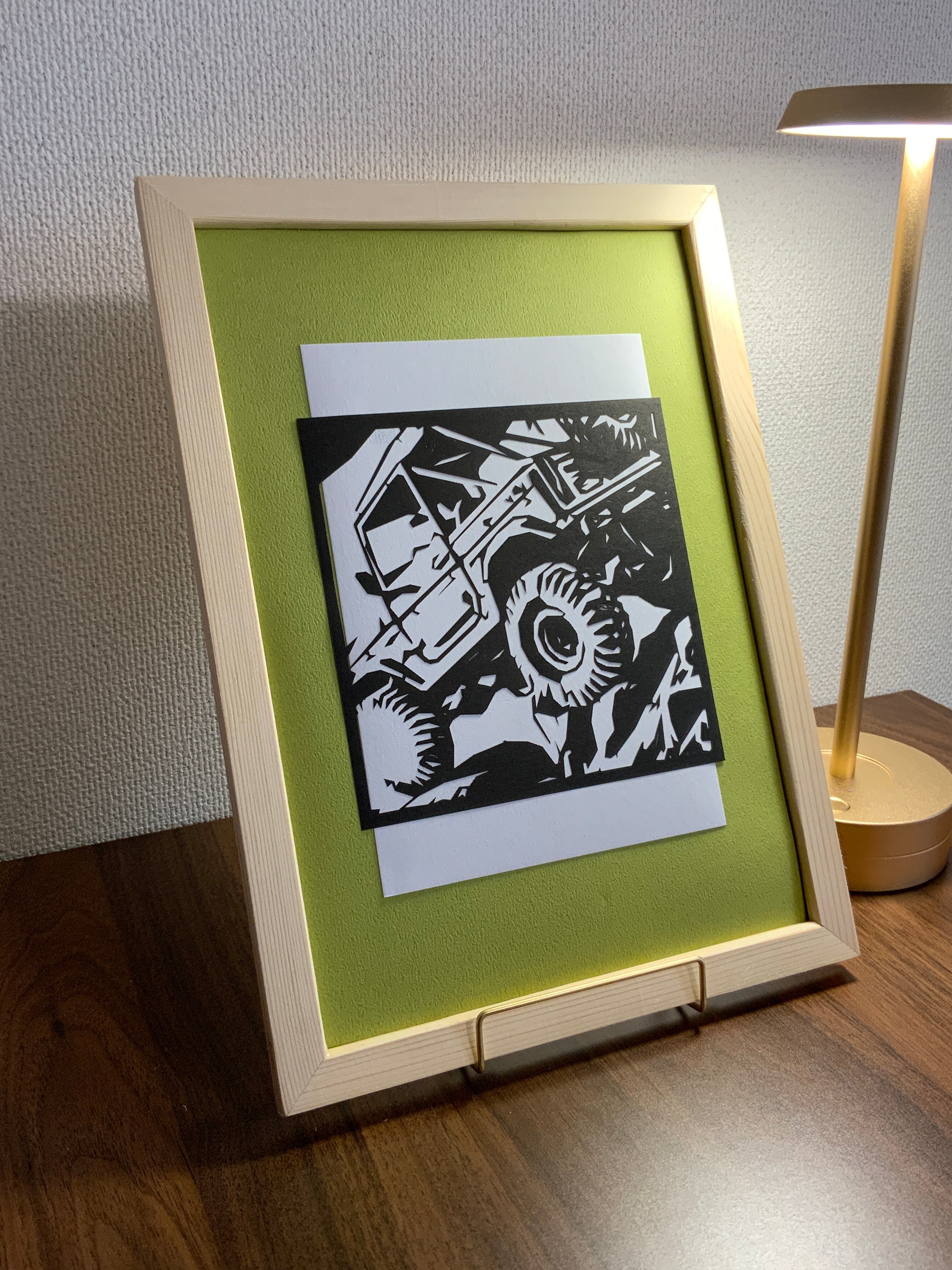 切り絵 2024年切り絵納め完了！ テーマ『寄り添い』 #kirie #切り絵 #art