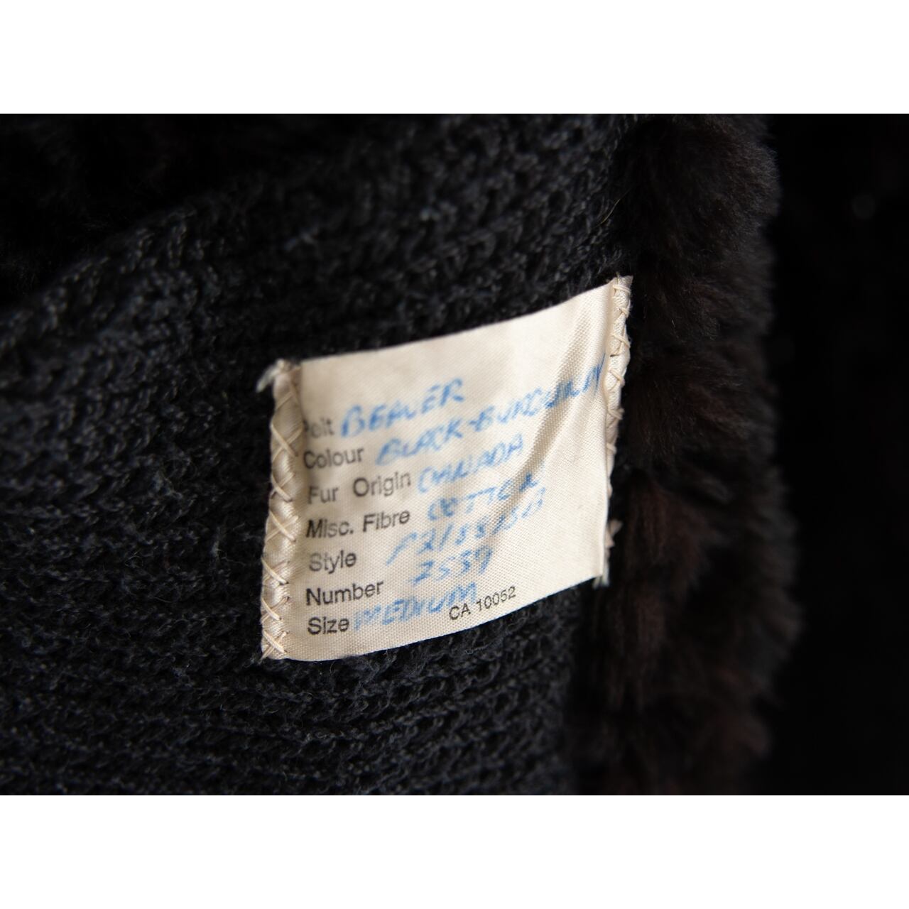 Paula Lishman】Handmade in Canada Knitted Beaver Fur Jacket