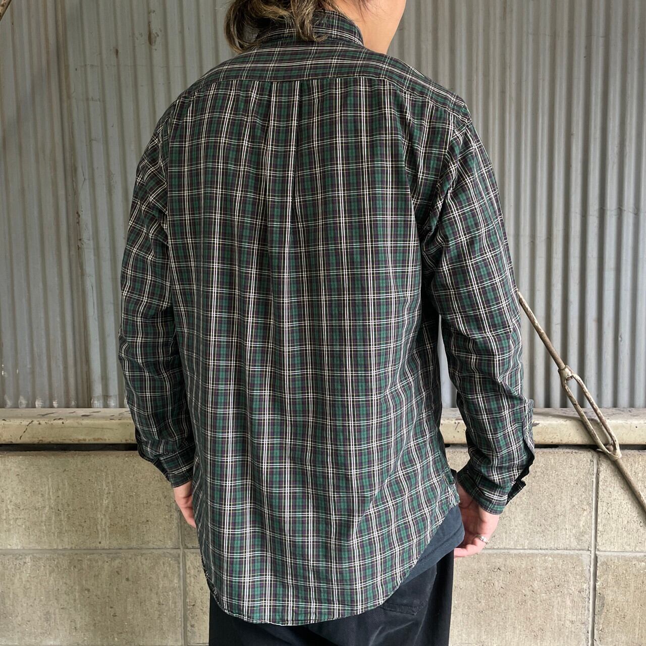 Ralph Lauren ラルフローレン ボタンダウン CUSTOM FIT チェックシャツ
