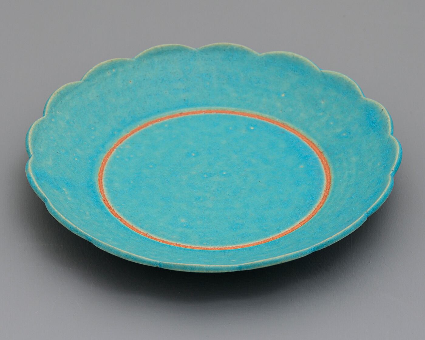 花皿／トルコ青UTSUWA