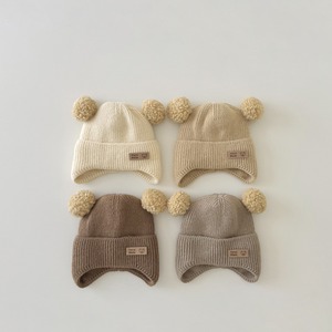 【HAT】ボール付き暖かい帽子