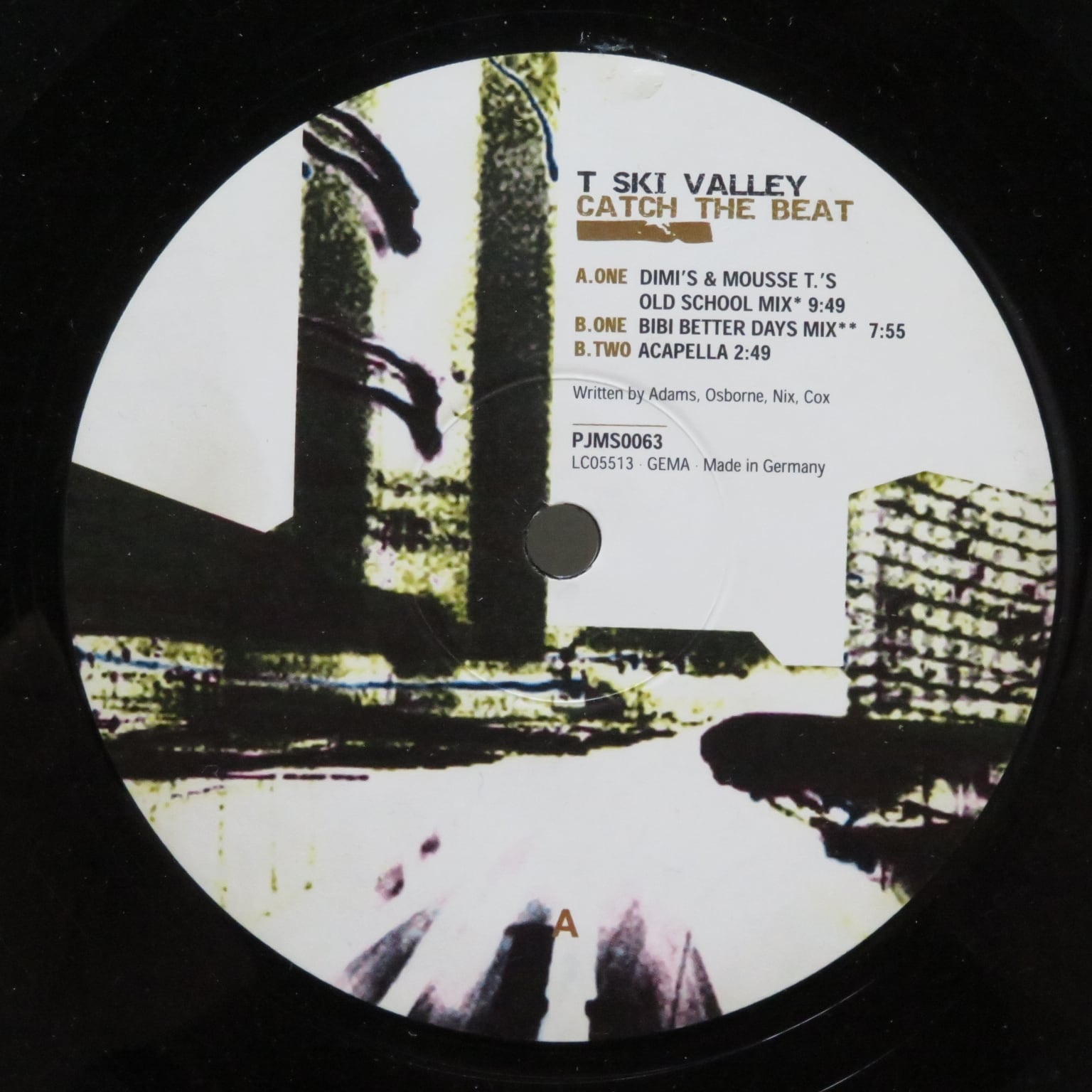 T-Ski Valley / Catch The Beat (Dimi's Mousse T's Old School Remix) [PJMS0063] - 画像2