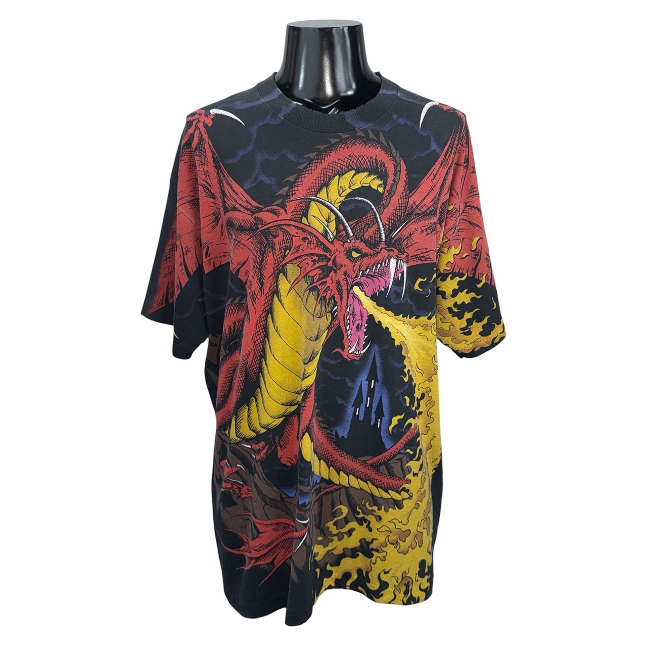 【LIQUID BLUE】リキッド・ブルー "DRAGON & KNIGHT" 90's Vintage Tシャツ