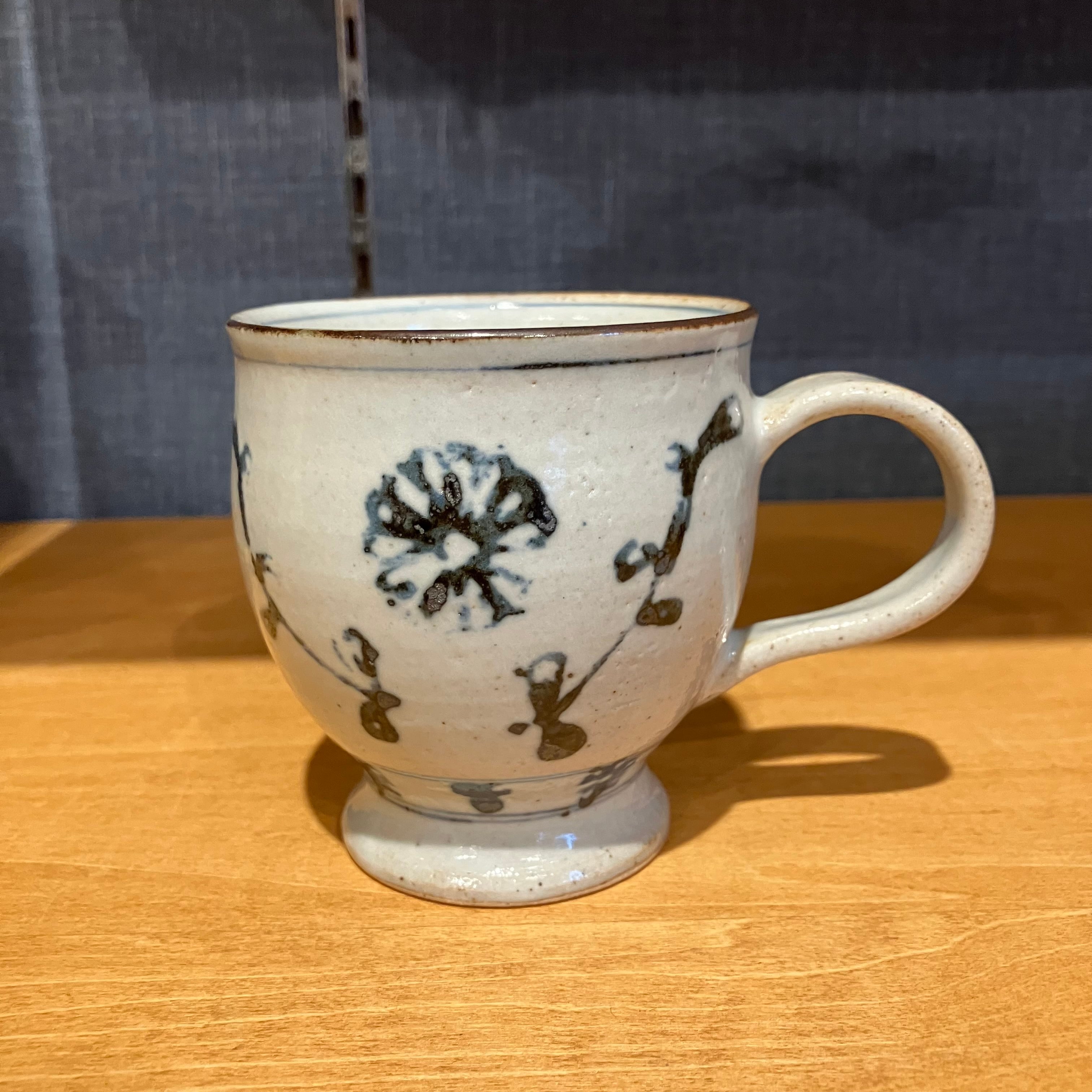 印判点マグカップ A 安南染付 陶彩窯 砥部焼