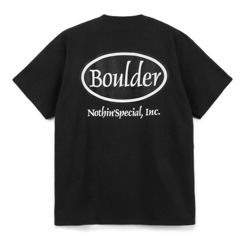 NOTHIN'SPECIAL / BOULDER TEE BLACK