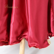 ベリーダンス オリエンタル 衣装 スカート レッド系 無地 シンプル 練習 レッスン 赤 光沢 アーム アーム飾り 腕飾り 鮮やか 上品 スリット ダンス衣装 イベント ステージ おしゃれ