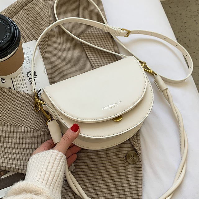 オータムウィンターレッドスタイルシングル 秋物 冬物 メッセンジャーバッグ サドルバッグ シートバッグ 手作りハンドバック45927185365