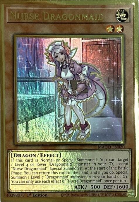 【Bランク】ドラゴンメイド・ナサリー(英語版プレゴル)