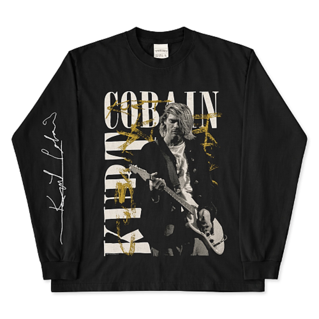 VINTAGE ストリート Kurt Cobainバンド ロングTシャツ T2313