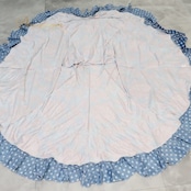 フラメンコ 衣装 ファルダ スカート 赤 青 水玉 ドット 柄 模様 ペイズリー フリル ダンス パーティ 発表会 レッド系 ブルー系 ホワイト系 かわいい おしゃれ フェスティバル レディース ステージ衣装 フリルスカート ドレス コスチューム