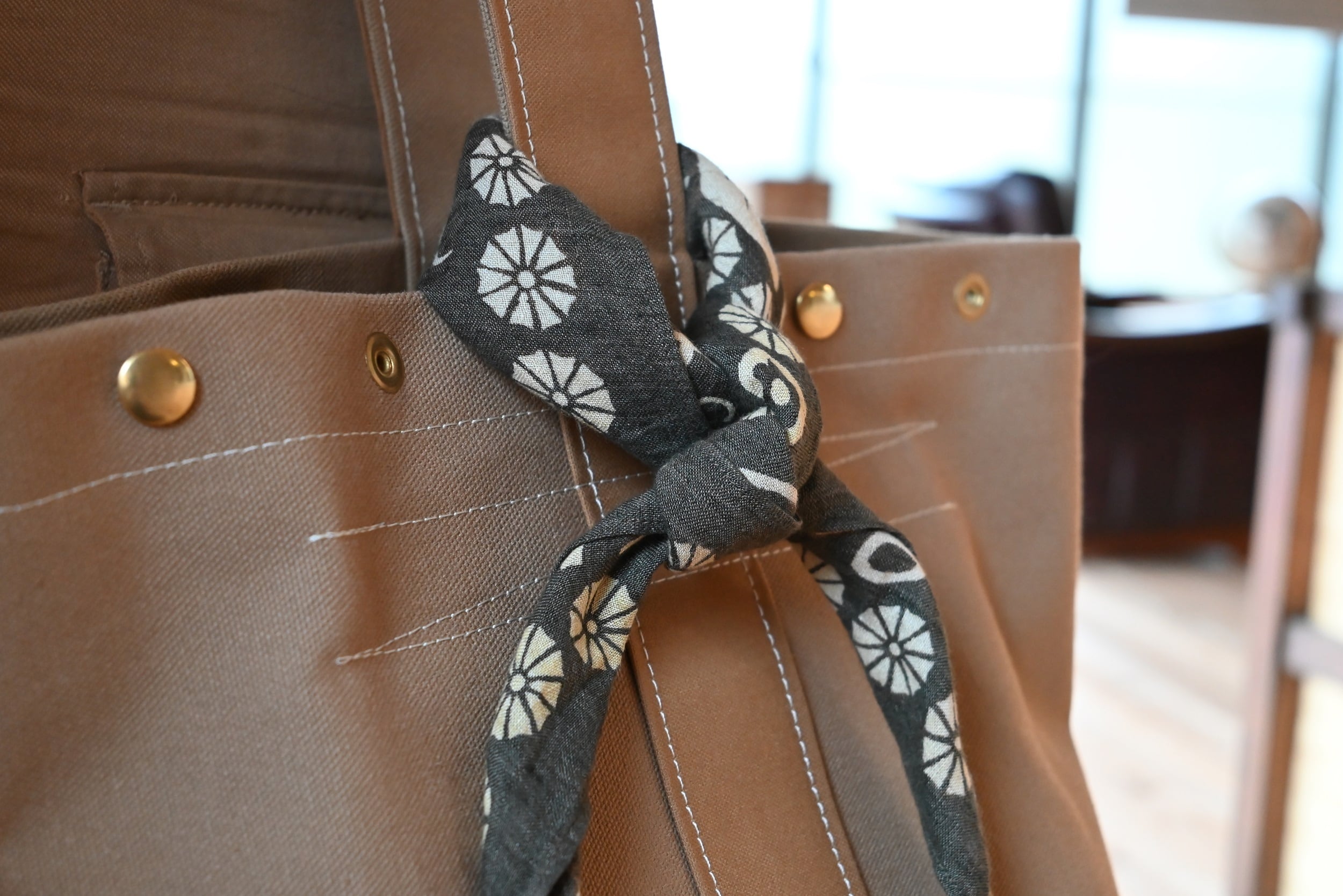 結農実WORKS オリジナルバンダナ | Organic Life 結農実WORKS 高萩ほおずき