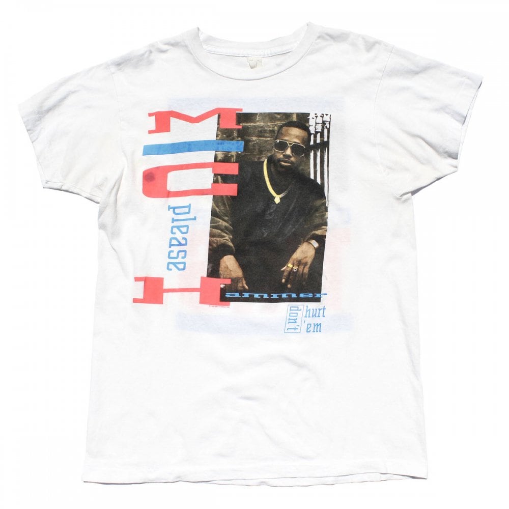 MC Hammer [MC Hammer] Vintage T-shirt [U Cant Touch This] [1990s