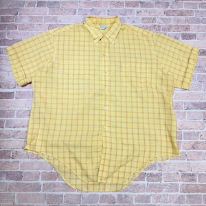 1970s DUTCHMAID S/S B.D CHECK SHIRT