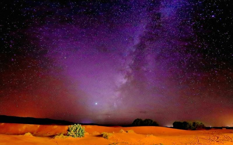 モロッコ サハラ砂漠天の川 Digital photo sale(Equivalent to $ 3