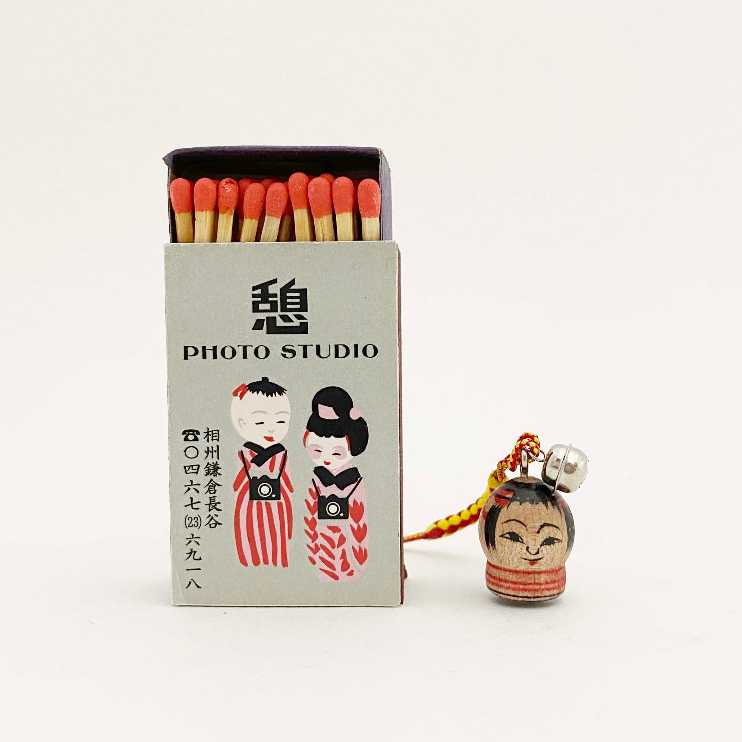 こけし顔根付（近野明裕工人作）