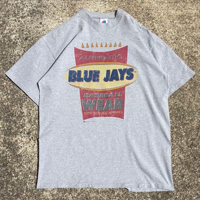 【Lサイズ】90's MLB トロント ブルージェイズ 純カナダ製 シングルステッチ Tシャツ