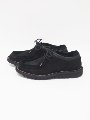 EGO TRIPPING (エゴトリッピング) STICK MOCCASIN SHOES スティックモカシンシューズ / BLACK SUEDE 695000-05