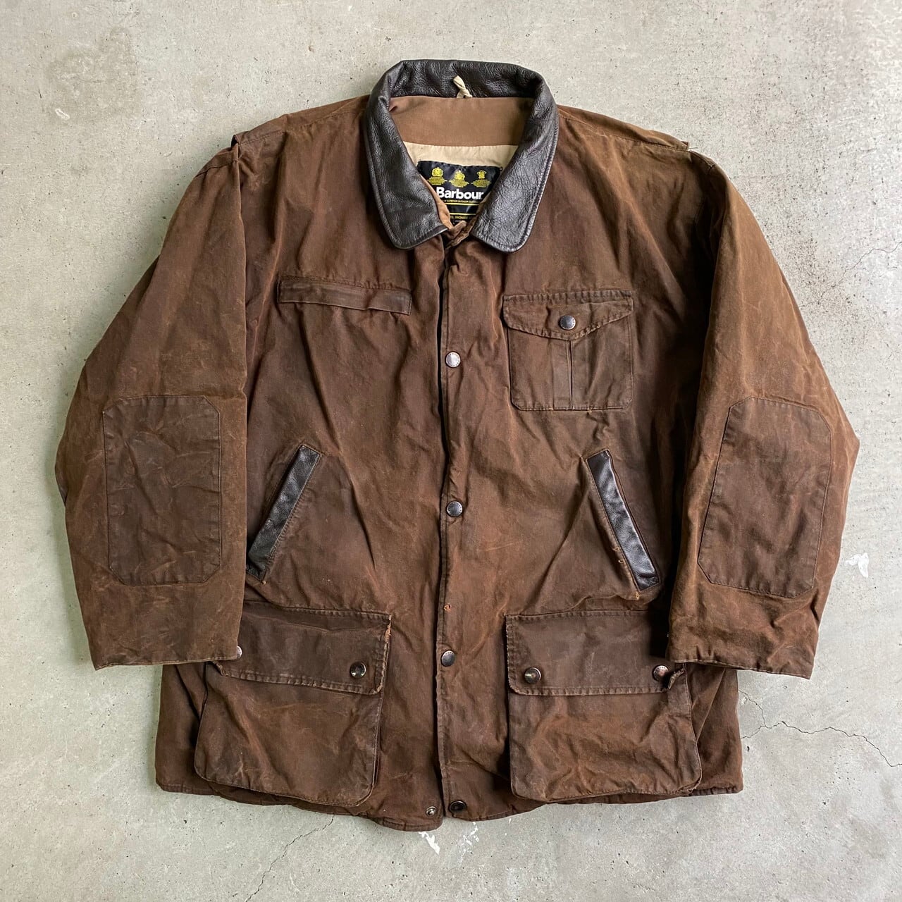 90年代 ビンテージ 旧3ワラント Barbour バブアー BUSHMAN JACKET